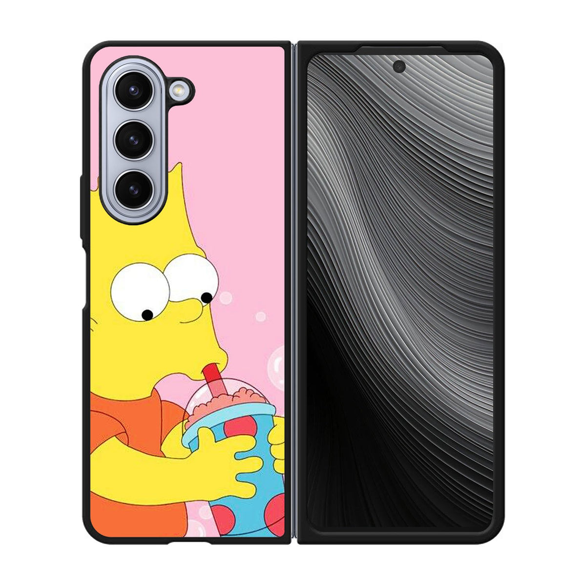 the simpsons Case Samsung Galaxy z Fold 5 5G BC2476