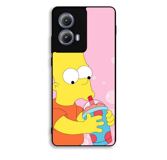 the simpsons Motorola Moto Edge 2024 Case BC2476