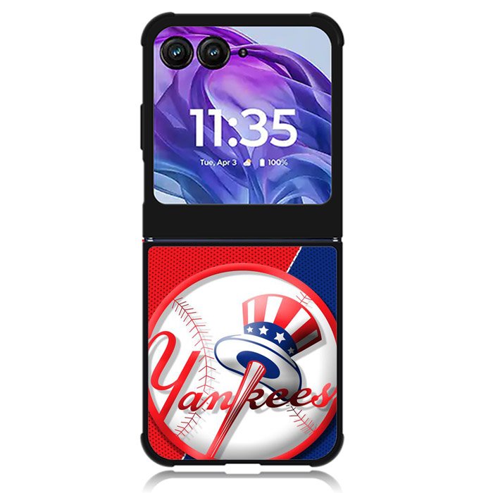 yankees 2nd Motorola Moto Razr 2024 , Moto Razr 50 Case