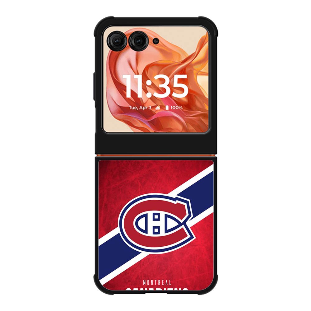 Montreal Canadiens Motorola Moto Razr 2025/2024 , Moto Razr 60/50 Case BC2484