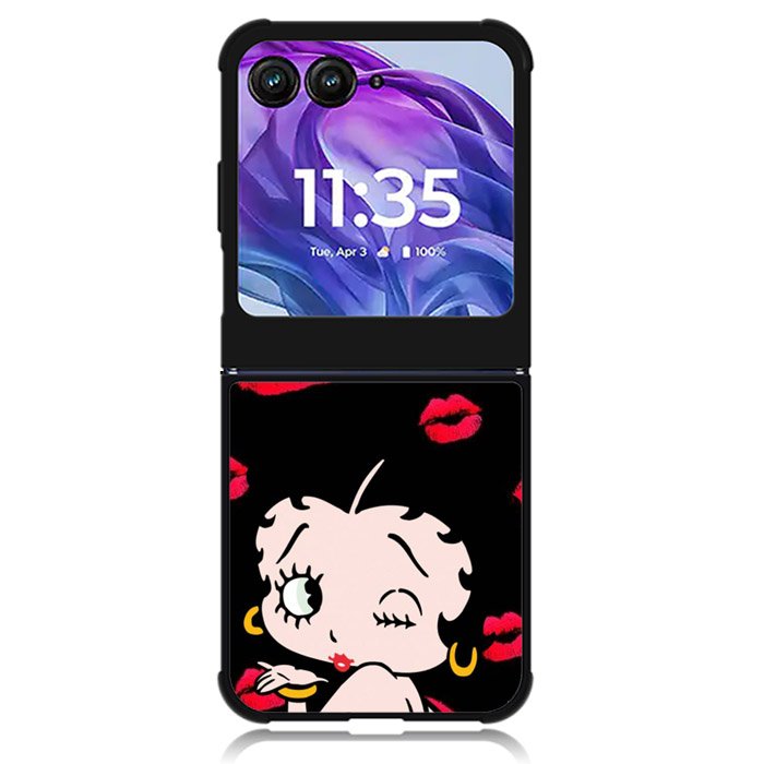 Betty Boop 5th Motorola Moto Razr 2024 , Moto Razr 50 Case