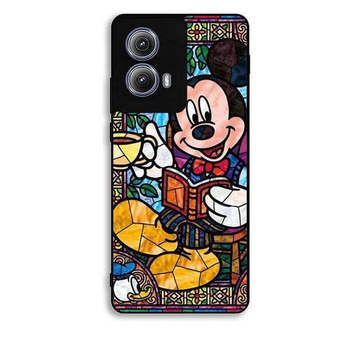 Stained Glass Disney Motorola Moto Edge 2024 Case FE2361