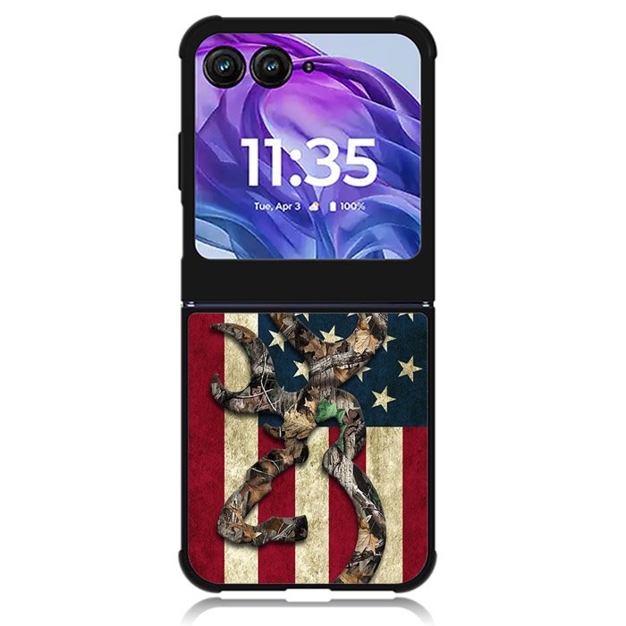 Deer Camo 5th Motorola Moto Razr 2024 , Moto Razr 50 Case