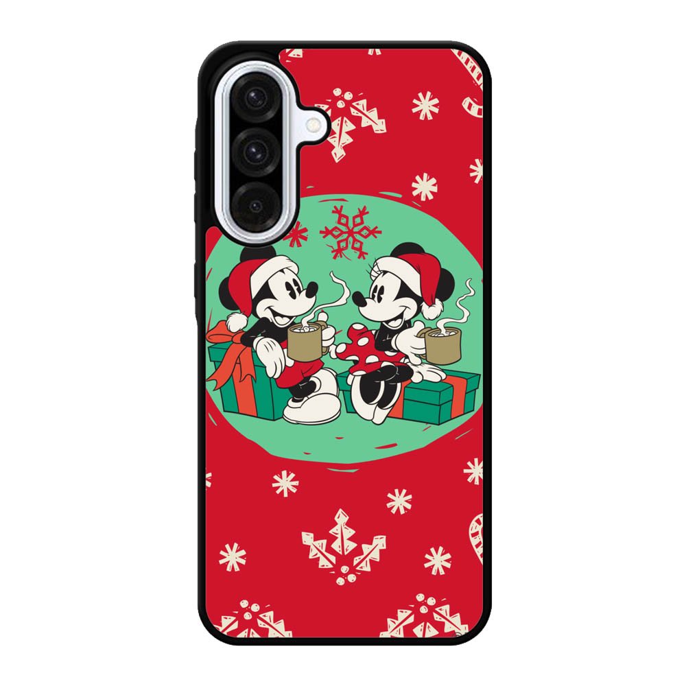 mickey and minnie christmas Samsung Galaxy A56 Case FE6540