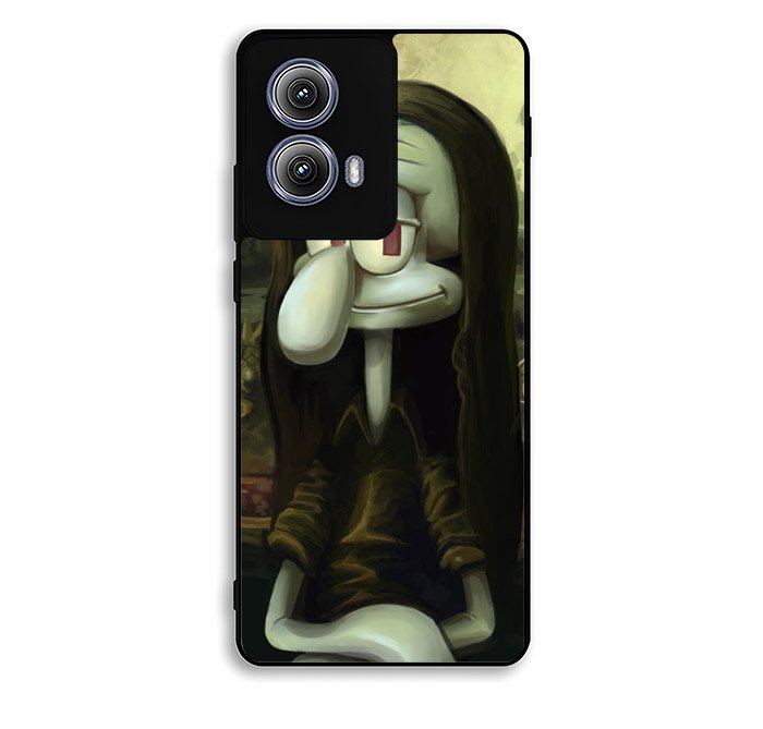 Squidward Monalisa Motorola Moto Edge 2024 Case FE5334