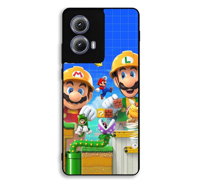 super mario 3rd Motorola Moto Edge 2024 Case FE0712