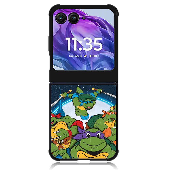 teenage mutant ninja turtles 1st Motorola Moto Razr 2024 , Moto Razr 50 Case