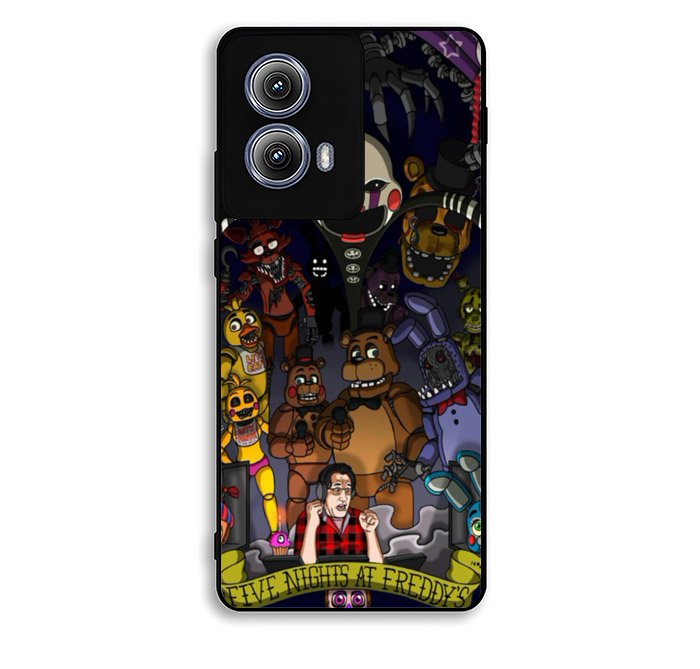 Five Nights At FreddyS Characters 2nd Motorola Moto Edge 2024 Case FE7690
