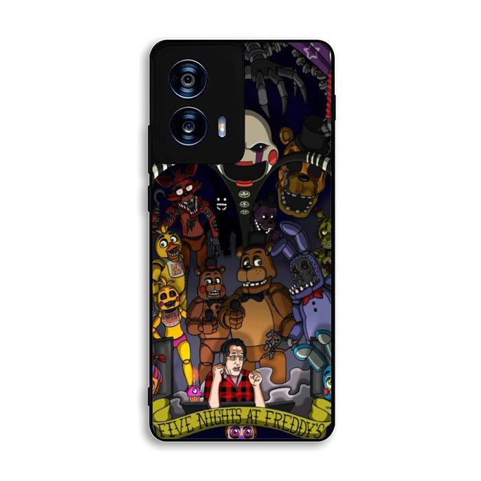 Five Nights At FreddyS Characters 2nd Motorola Moto G Power 5G 2024 Case FE7690