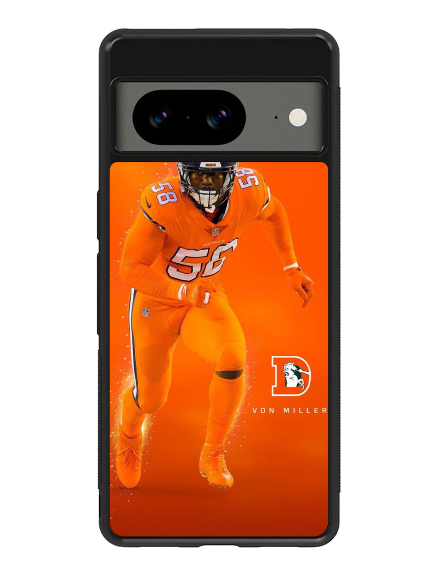 Von Miller Denver Broncos Google Pixel 8a Case