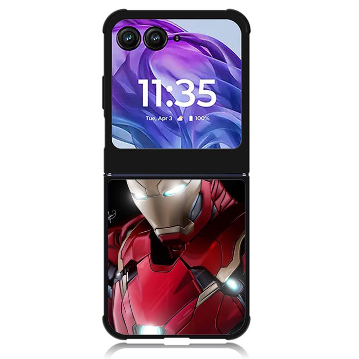 Iron Man 2nd Motorola Moto Razr 2024 , Moto Razr 50 Case
