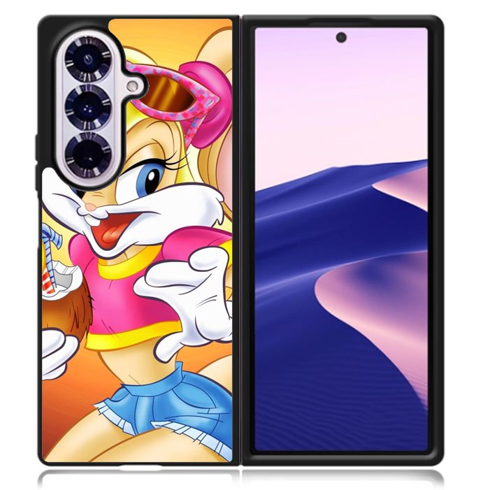 lola bunny wallpaper Samsung Galaxy Z Fold 7 5G Case BC2506