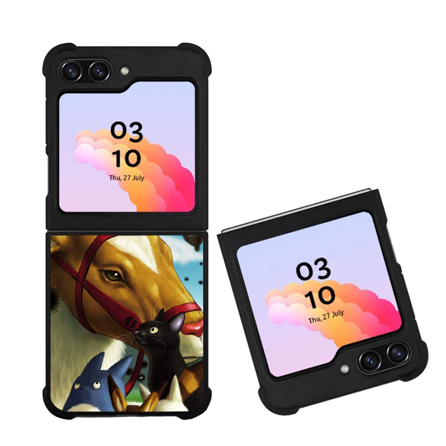 JIJI studio ghibli WALLPAPER Case Samsung Galaxy Z Flip 5 5G BC2507