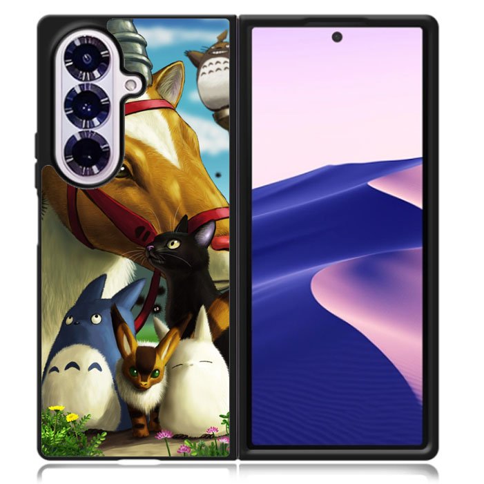 JIJI studio ghibli WALLPAPER Samsung Galaxy Z Fold 7 5G Case BC2507