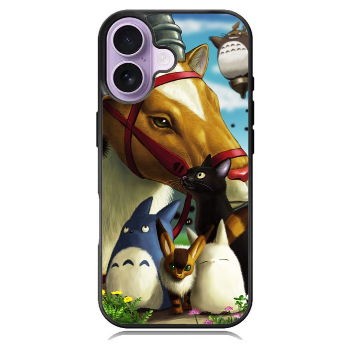 JIJI studio ghibli WALLPAPER iPhone 17 Case BC2507