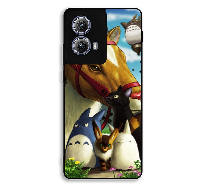 JIJI studio ghibli WALLPAPER Motorola Moto Edge 2024 Case BC2507