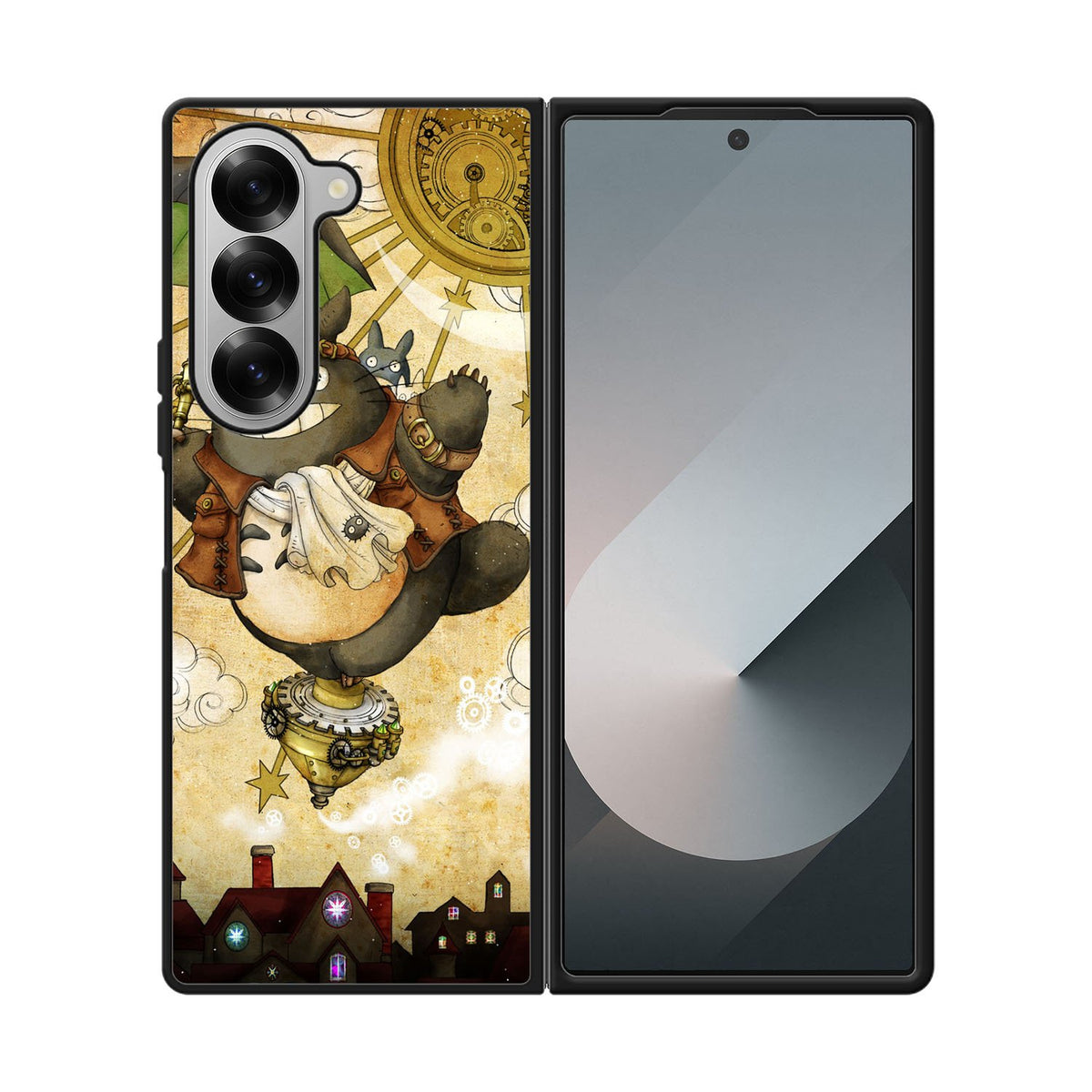 Totoro Studio Ghibli Case Samsung Galaxy Z Fold 6 5G BC2508