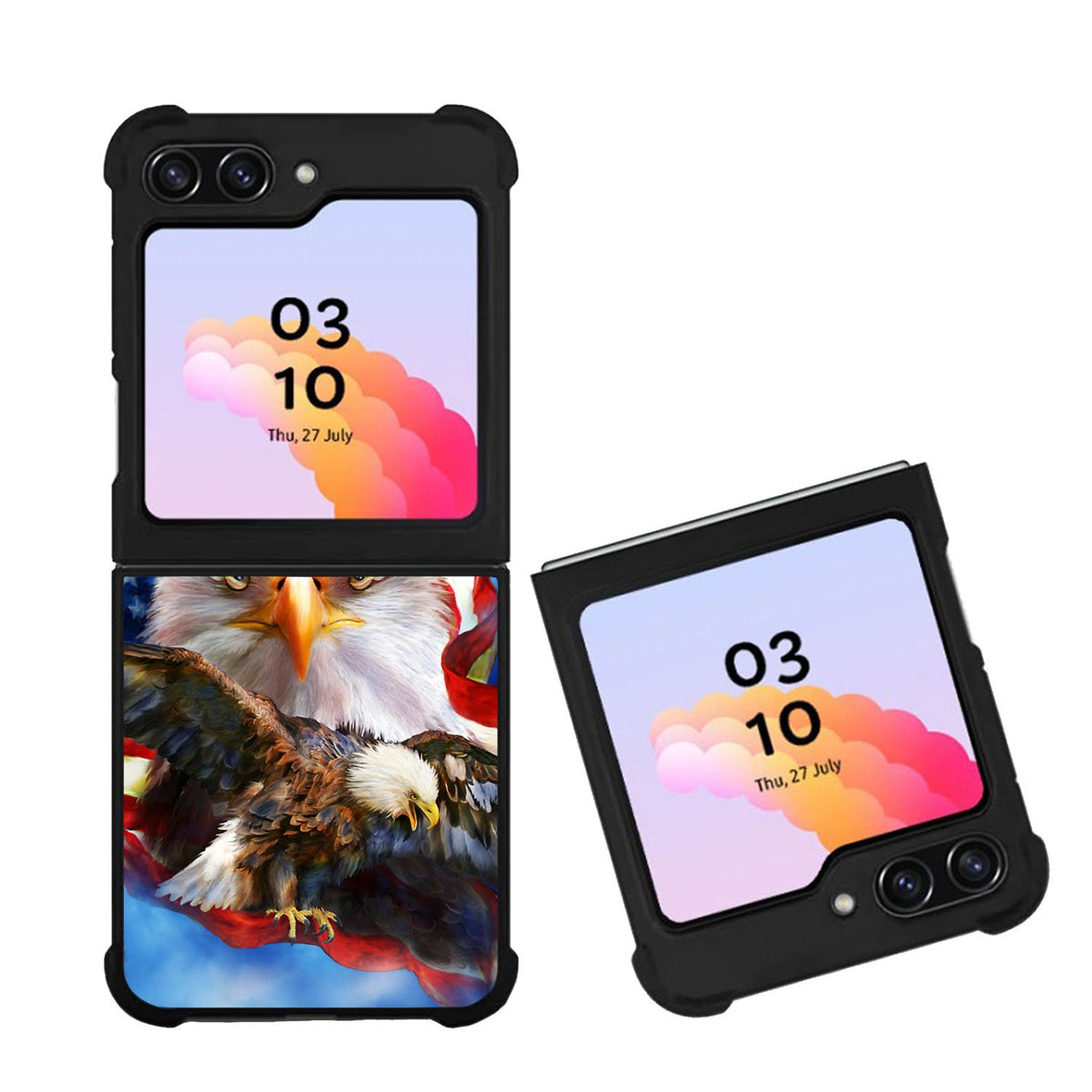 American Flag Eagle Case Samsung Galaxy Z Flip 5 5G BC2509