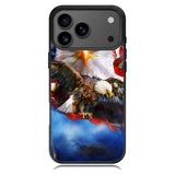 American Flag Eagle iPhone 17 Pro Max Case BC2509