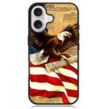 American Flag Eagle Case iPhone 16 BC2510