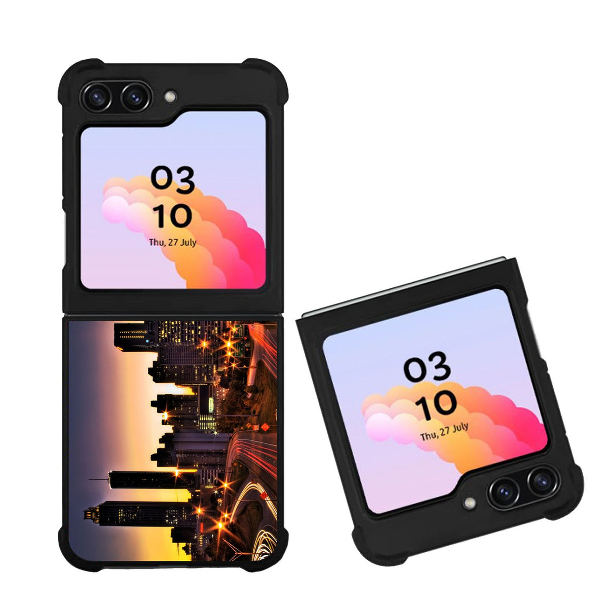 Atlanta Lights City Night Light Case Samsung Galaxy Z Flip 5 5G BC2512