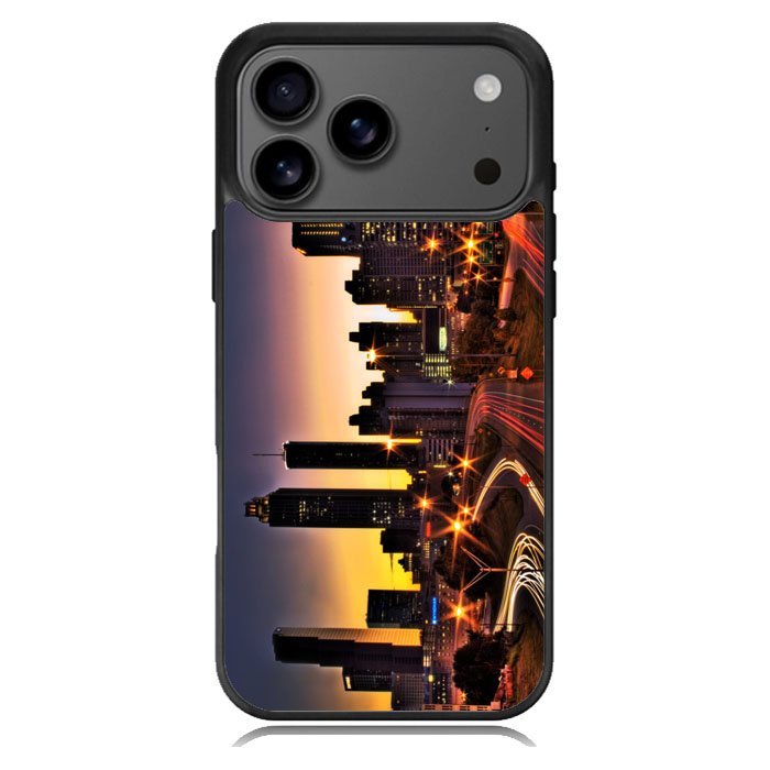 Atlanta Lights City Night Light iPhone 17 Pro Case BC2512
