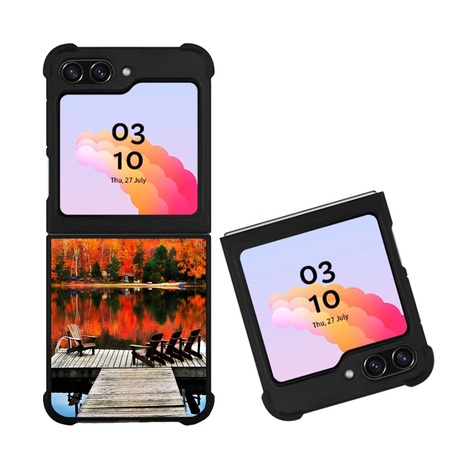 Autumn Fall on Lake Case Samsung Galaxy Z Flip 5 5G BC2514