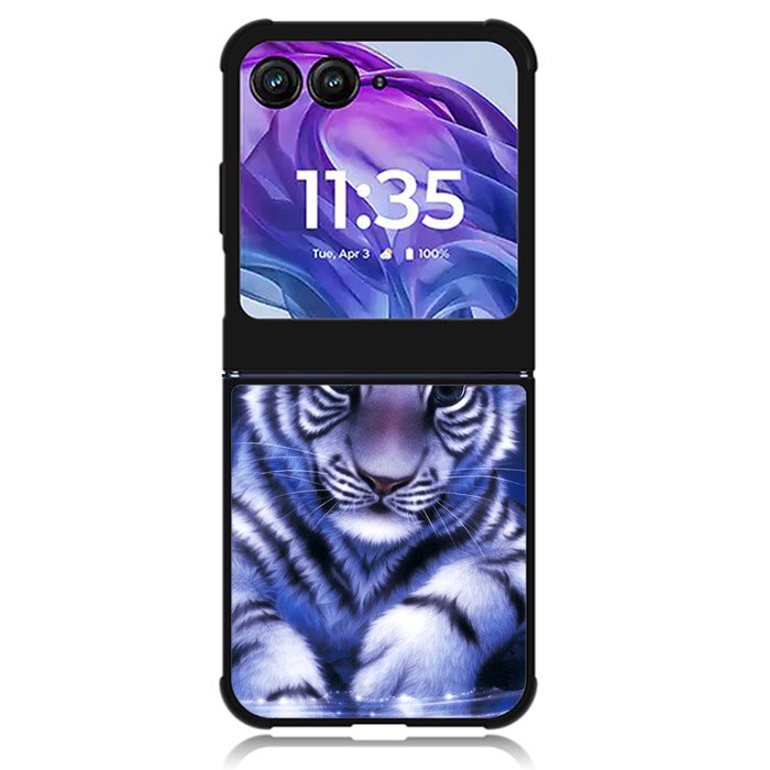 Baby Tiger Motorola Moto Razr 2024 , Moto Razr 50 Case