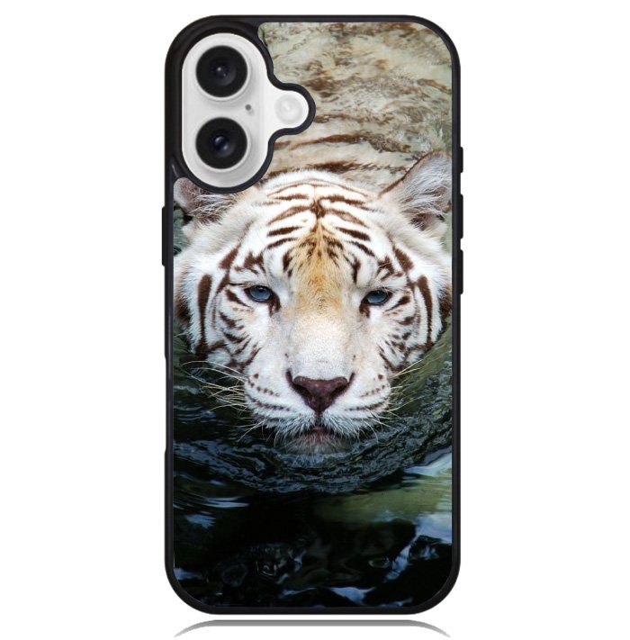 Baby Tiger white Case iPhone 16 BC2518