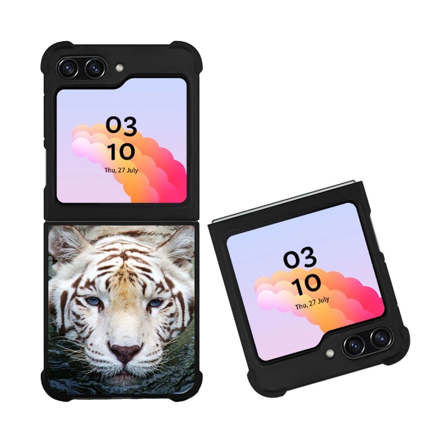 Baby Tiger white Case Samsung Galaxy Z Flip 5 5G BC2518