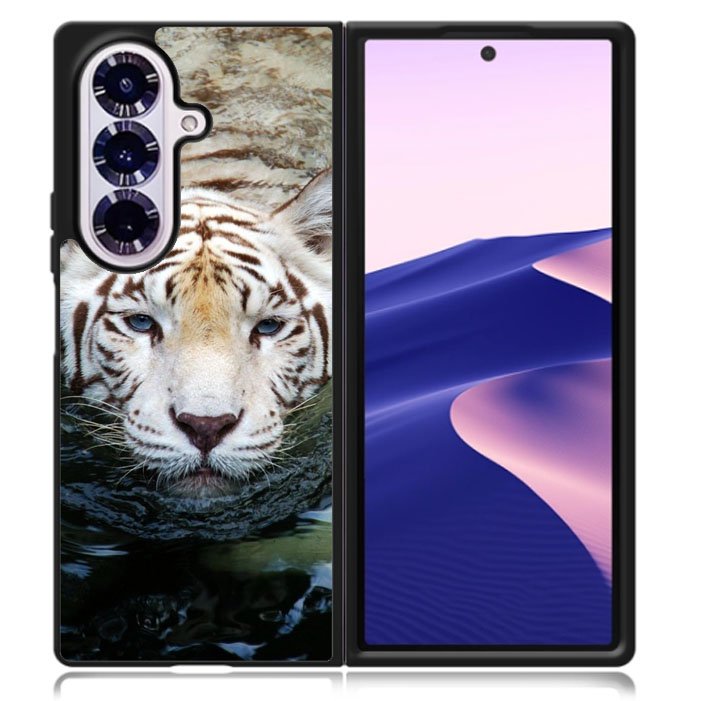 Baby Tiger white Samsung Galaxy Z Fold 7 5G Case BC2518