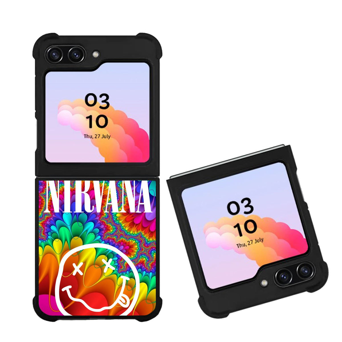 Nirvana logo Case Samsung Galaxy Z Flip 5 5G BC2519