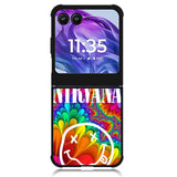 Nirvana Logo Motorola Moto Razr 2024 , Moto Razr 50 Case