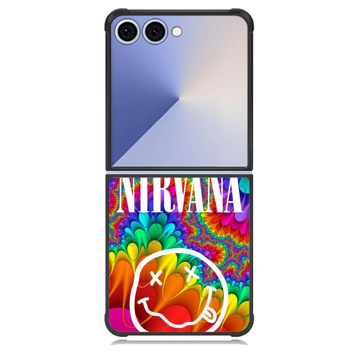 Nirvana logo Samsung Galaxy Z Flip 7 Case BC2519
