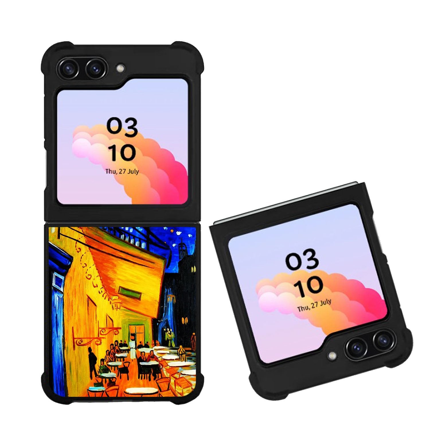 Cafe terrace Night by Vincent Van Gogh Case Samsung Galaxy Z Flip 5 5G BC2521