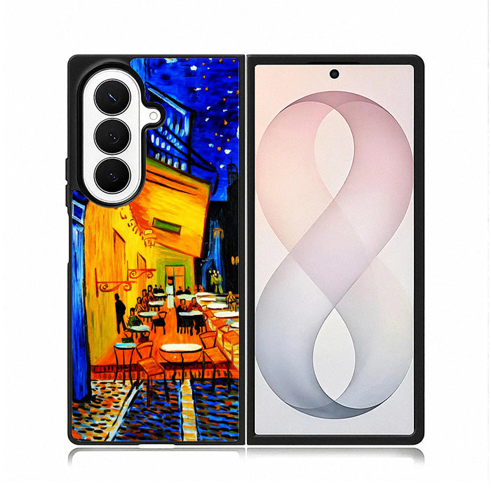 Cafe terrace Night by Vincent Van Gogh Samsung Galaxy Z Fold 8 Ultra Case BC2521