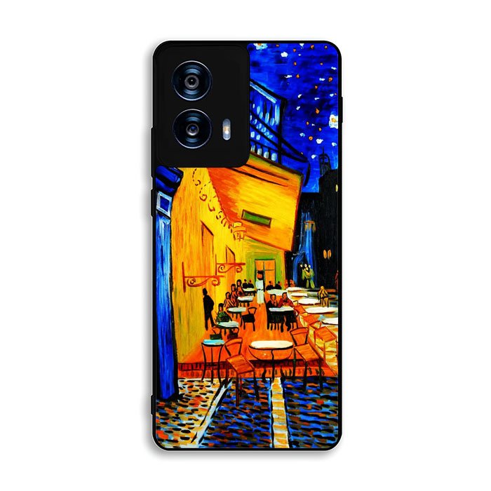 Cafe terrace Night by Vincent Van Gogh Motorola Moto G Power 5G 2024 Case BC2521