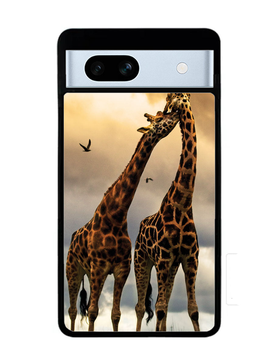 giraffes photography Google Pixel 7A Case