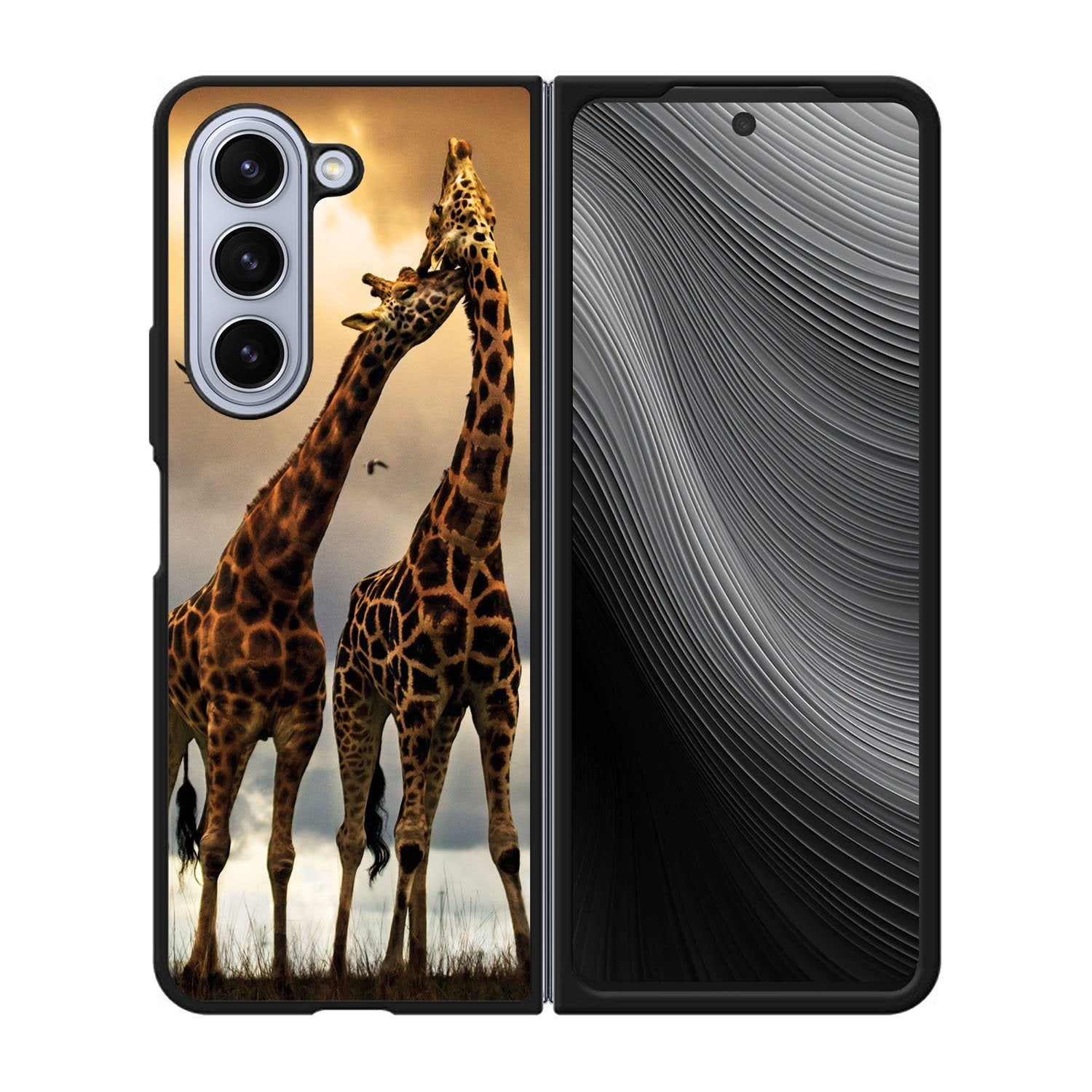 giraffes photography Case Samsung Galaxy z Fold 5 5G BC2524