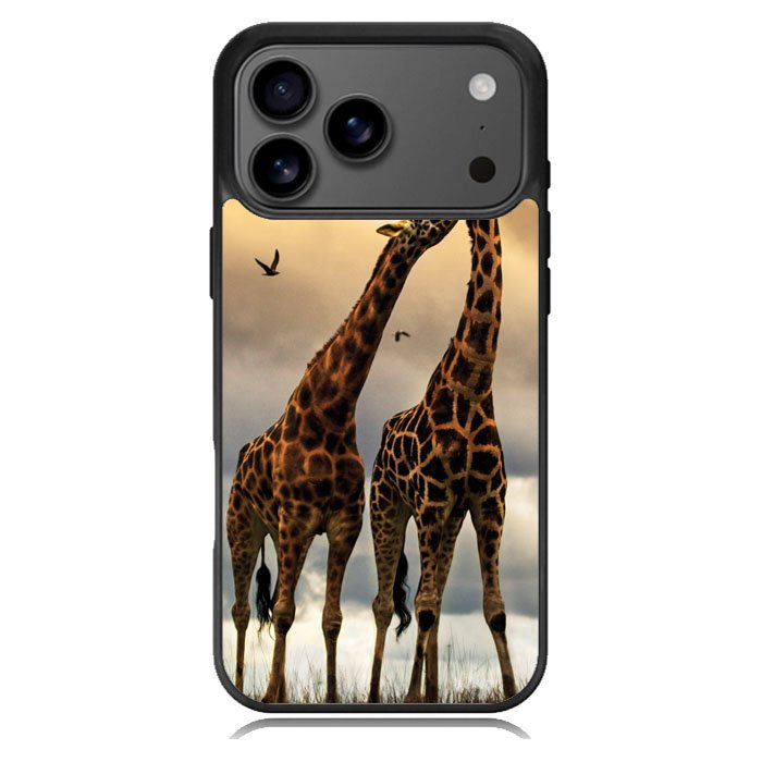 giraffes photography iPhone 17 Pro Max Case BC2524