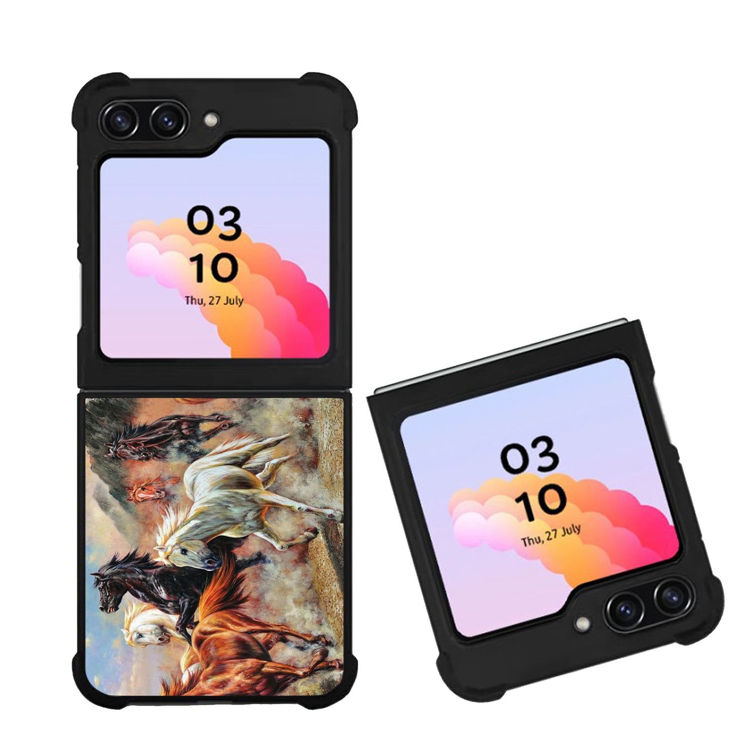 Horses Running Case Samsung Galaxy Z Flip 5 5G BC2526