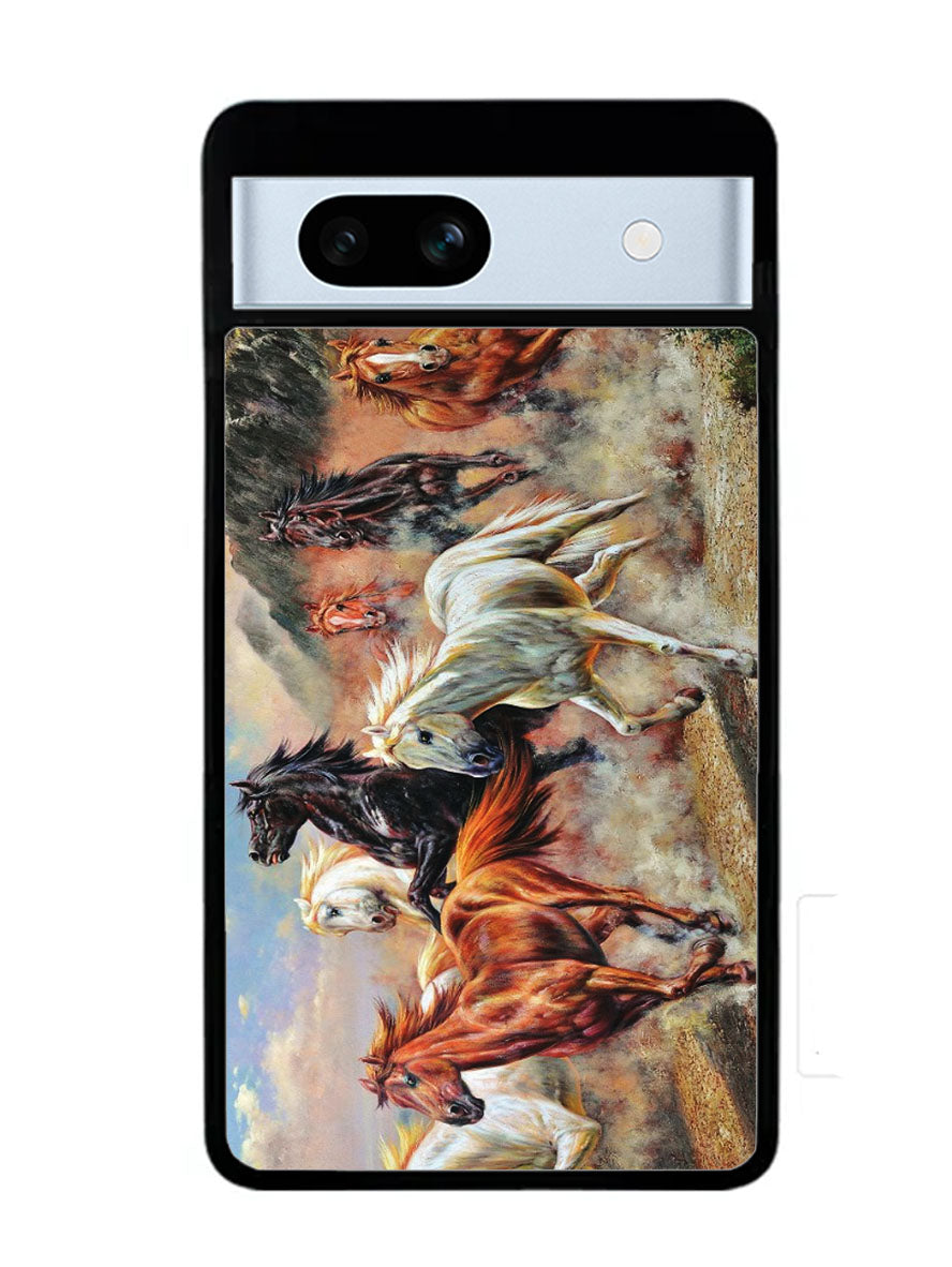 Horses Running 1st Google Pixel 7A Case