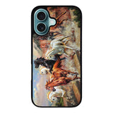 Horses Running Case iPhone 16 Plus BC2526