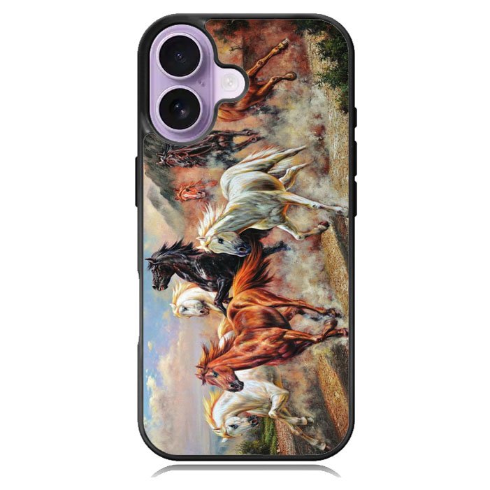 Horses Running iPhone 17 Case BC2526