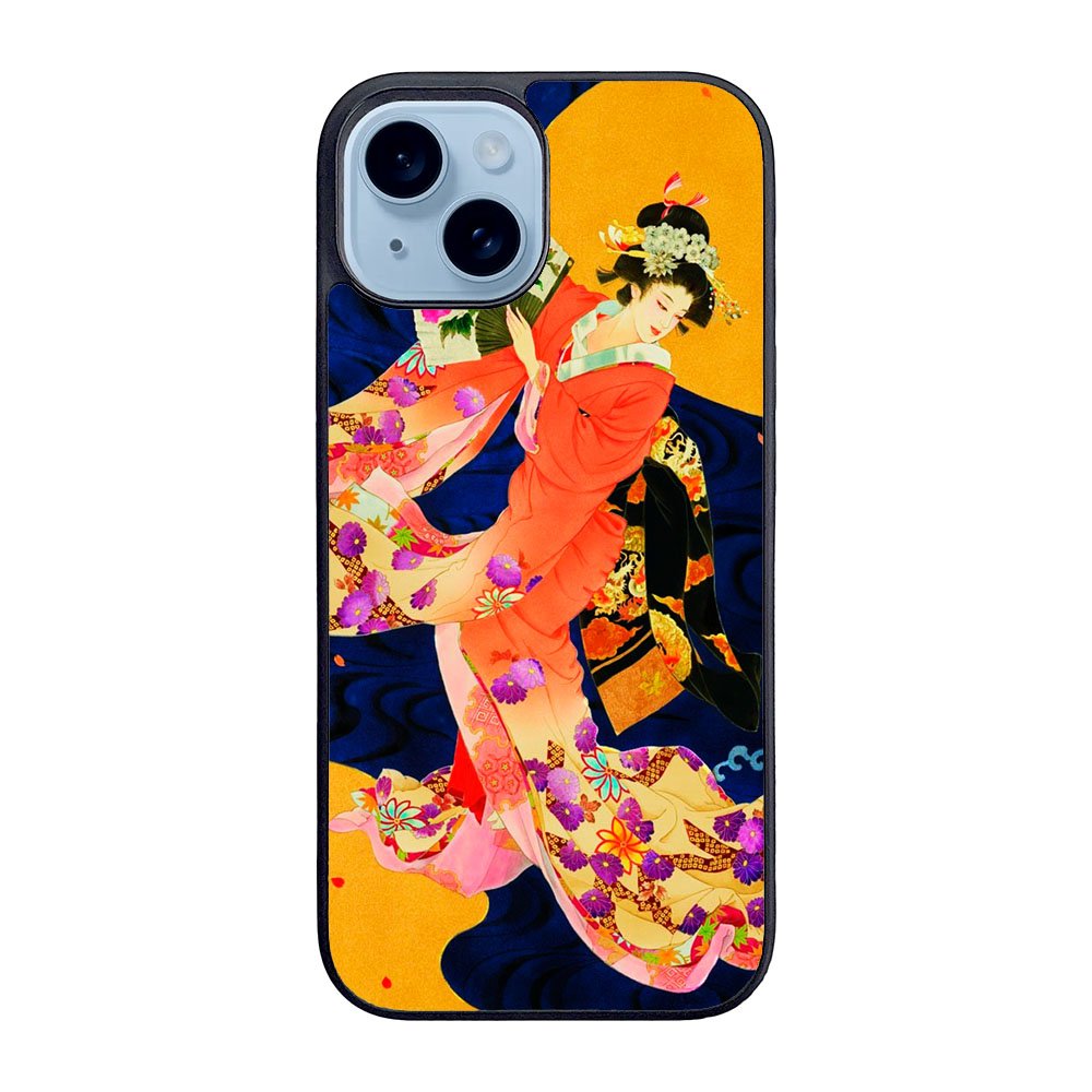 Japanese Geisha Asian Case iPhone 15 BC2527