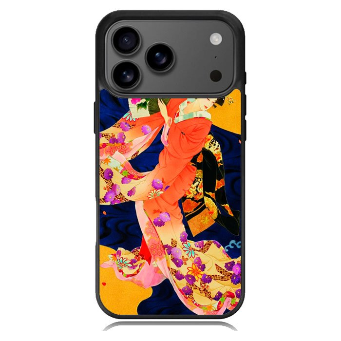 Japanese Geisha Asian iPhone 17 Pro Max Case BC2527