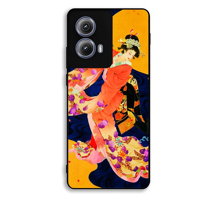 Japanese Geisha Asian Motorola Moto Edge 2024 Case FE3289