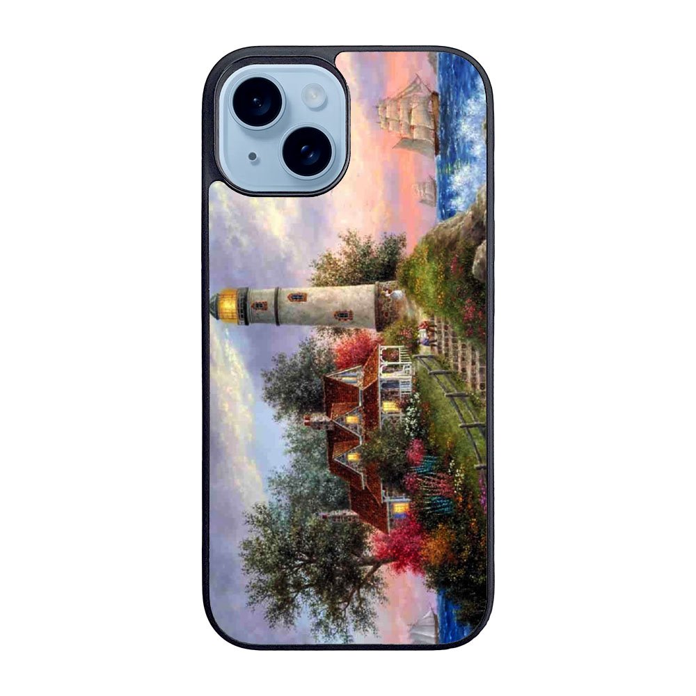 Lighthouse On Hill art Case iPhone 15 Plus BC2529