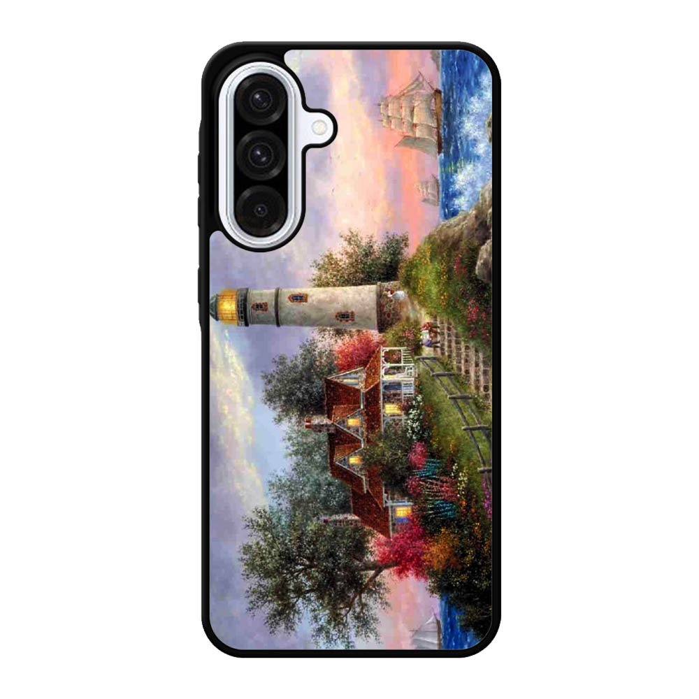 Lighthouse On Hill art Samsung Galaxy A56 Case FE2491