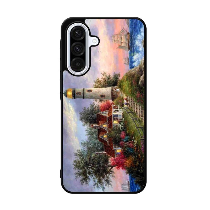 Lighthouse On Hill art Samsung Galaxy A36 Case FE2491
